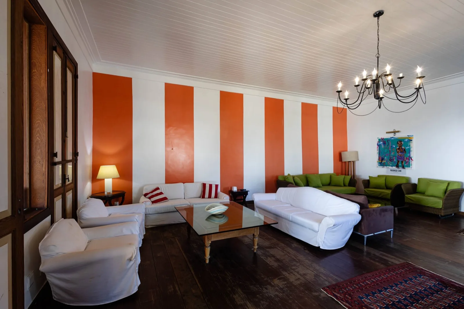 Sala de estar e jantar